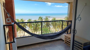 Riohacha III apartamento comodo y seguro perfectos para trabajar o vacacionar con balcón FRENTE AL MALECON